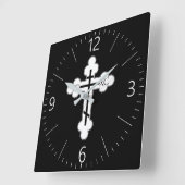 Orthodoxe kruis vierkante klok (Hoek)