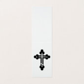 Orthodoxe kruis visitekaartje (Buitenkant ongevouwen)