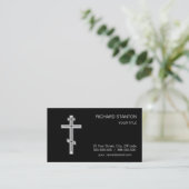 Orthodoxe kruis visitekaartje (Staand voorkant)