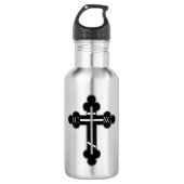 Orthodoxe kruis waterfles  (Voorkant)