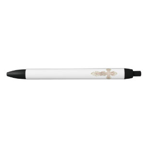 Orthodoxe kruis zwarte inkt pen
