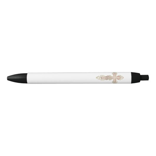 Orthodoxe kruis zwarte inkt pen (Voorkant)