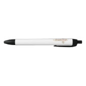 Orthodoxe kruis zwarte inkt pen (Bodem)