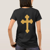 Orthodoxe kruissweatshirt t-shirt (Achterkant)