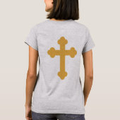 Orthodoxe kruissweatshirt t-shirt (Achterkant)