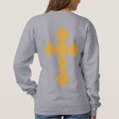 Orthodoxe kruissweatshirt trui (Achterkant)