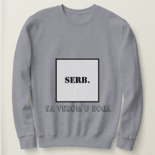 Orthodoxe kruissweatshirt trui