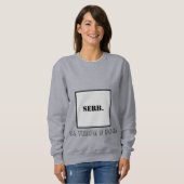 Orthodoxe kruissweatshirt trui (Voorkant volledig)