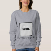 Orthodoxe kruissweatshirt trui (Voorkant)