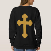 Orthodoxe kruissweatshirt trui (Achterkant)