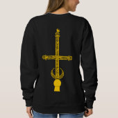 Orthodoxe kruissweatshirt trui (Achterkant)