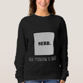 Orthodoxe kruissweatshirt trui (Voorkant)