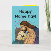 Orthodoxe Naamdagkaart (Smee de Pekingees) Kaart (Voorkant)