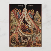 Orthodoxe nativiteit II Briefkaart (Voorkant)