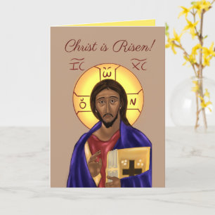 Orthodoxe Pascha-icoonkaart Kaart
