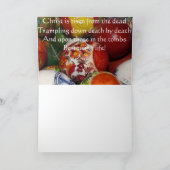 Orthodoxe Pascha/Paase Kaart (Binnen)