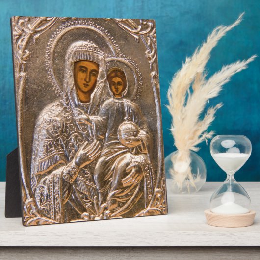 Orthodoxe pictogram fotoplaat (Zijkant)