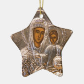 Orthodoxe pictogram keramisch ornament (Links)