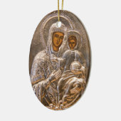 Orthodoxe pictogram keramisch ornament (Links)