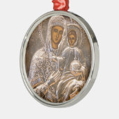 Orthodoxe pictogram metalen ornament (Links)