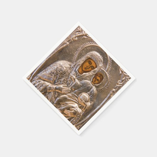 Orthodoxe pictogram servetten (Hoek)