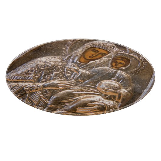 Orthodoxe pictogram snijplank (Hoek)