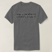 ORTHODOXE UNIVERSITEIT T-SHIRT (Design voorkant)