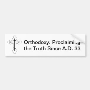 Orthodoxie: Het verdedigen van de waarheid sinds A Bumpersticker