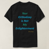 Orthodoy vs t-shirt (Design voorkant)