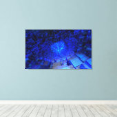 Orthohedron Canvas Afdruk (Insitu (Houten vloer))