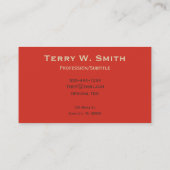 ortholoog Visitekaartjes Ooggrafiek (Achterkant)