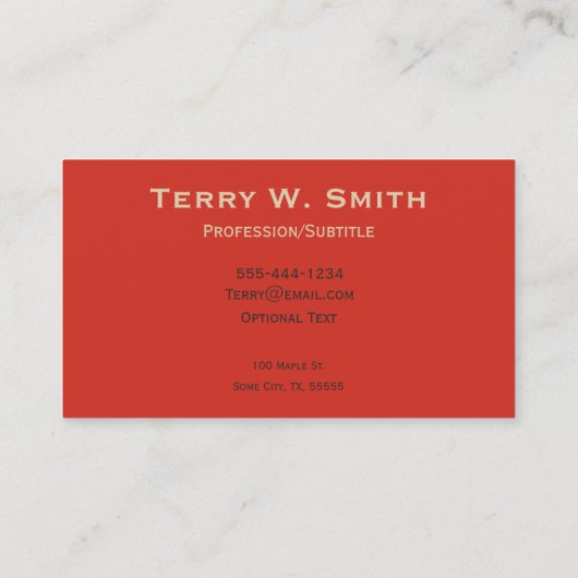  ortholoog Visitekaartjes Ooggrafiek (Achterkant)