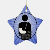 ORTHOPEDIC (BOT) DOCTOR LOGO KERAMISCH ORNAMENT (Rechts)