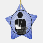 ORTHOPEDIC (BOT) DOCTOR LOGO KERAMISCH ORNAMENT (Links)