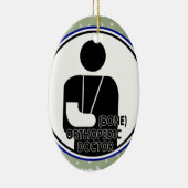 ORTHOPEDIC (BOT) DOCTOR LOGO KERAMISCH ORNAMENT (Rechts)