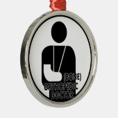 ORTHOPEDIC (BOT) DOCTOR LOGO METALEN ORNAMENT (Rechts)