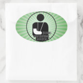 ORTHOPEDIC (BOT) DOCTOR LOGO OVALE STICKER (Tas)