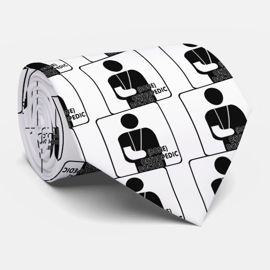 ORTHOPEDIC (BOT) DOCTOR LOGO STROPDAS (Opgerold)