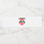 ORTHOPEDIC NURSE WATERFLES ETIKET (Enkel label)