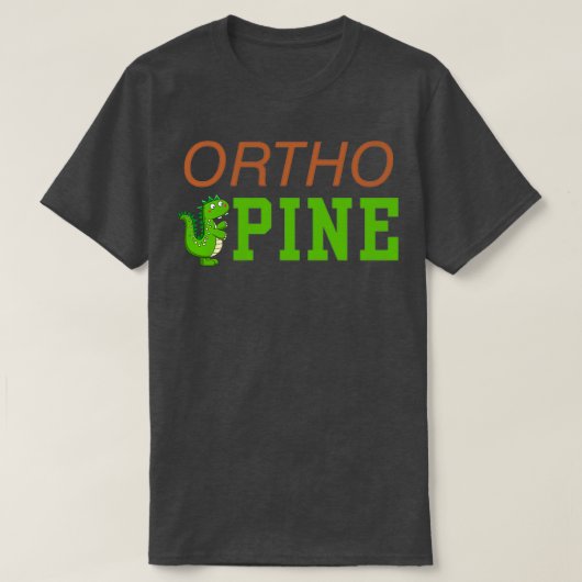 Orthopedica chirurgie van de ruggengraat houdt van t-shirt (Design voorkant)