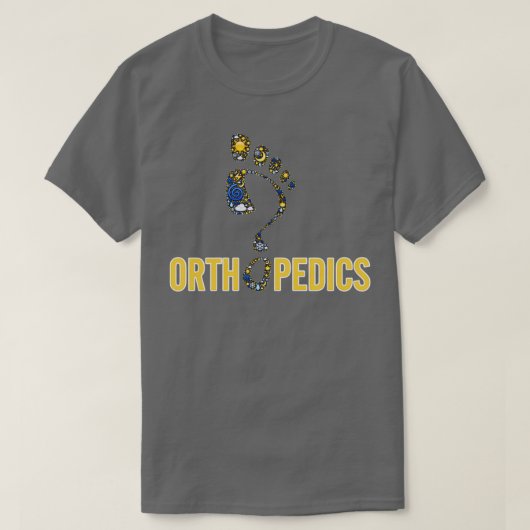 Orthopedica enkels- en voetchirurgie 2 t-shirt (Design voorkant)