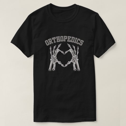 Orthopedica, handchirurgie, orthopedische chirurge t-shirt (Design voorkant)