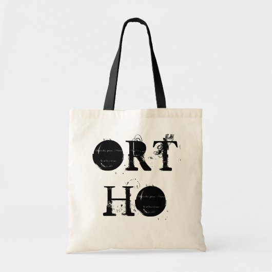 Orthopedics Bag Tote Bag (Voorkant)