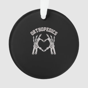 Orthopedie Skelet Hand Hart Ortho Nurse Rn Cre Ornament