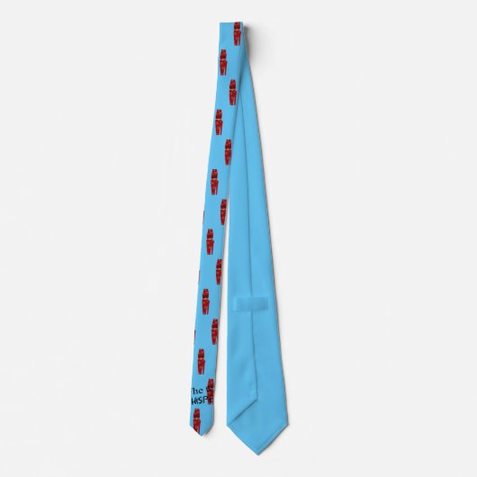 Orthopedisch arts chirurg Blue Stropdas (Achterkant)