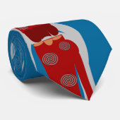 Orthopedisch arts Knee Joint Stropdas for Men (Opgerold)