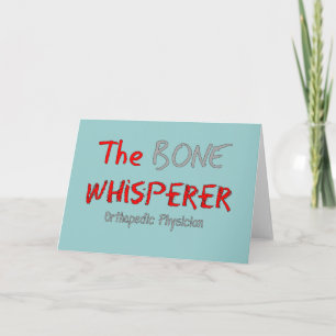Orthopedisch arts "The Bone Whisperer" Kaart