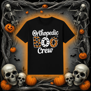 Orthopedisch BOO-team Halloween medisch team T-shirt