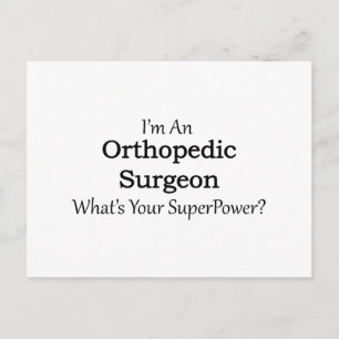 Orthopedisch chirurg briefkaart