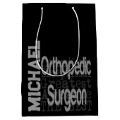 Orthopedisch chirurg Extraordinaire CUSTOM Medium Cadeauzakje (Voorkant)